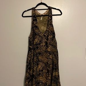 Free People Velvet Burnout dress